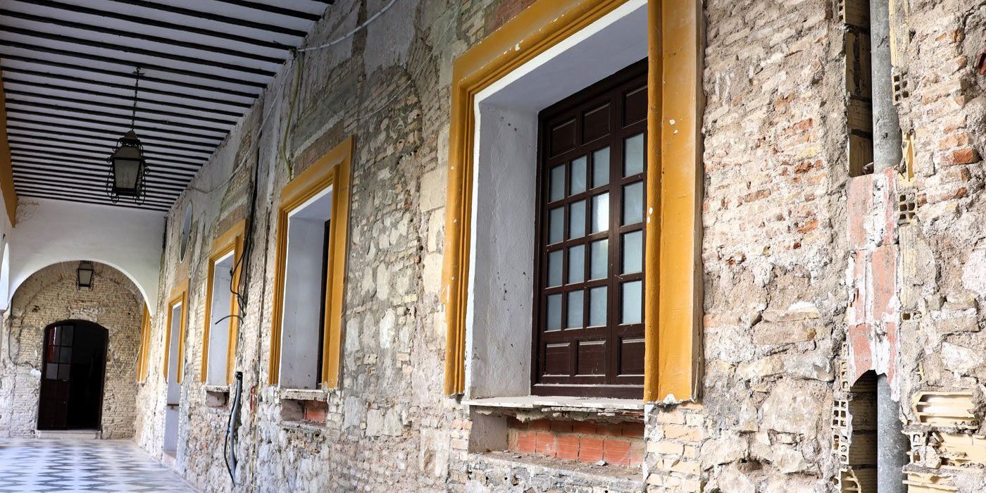 Obras del Claustro del Convento franciscanos "Madre de Dios" de Lucena