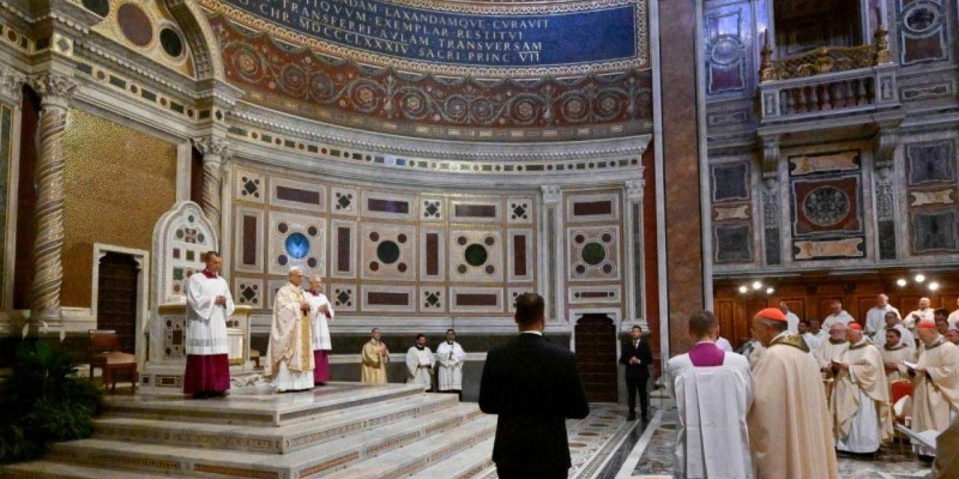 León XIV toma posesión de la Catedral de Roma. San Juan del Letrán