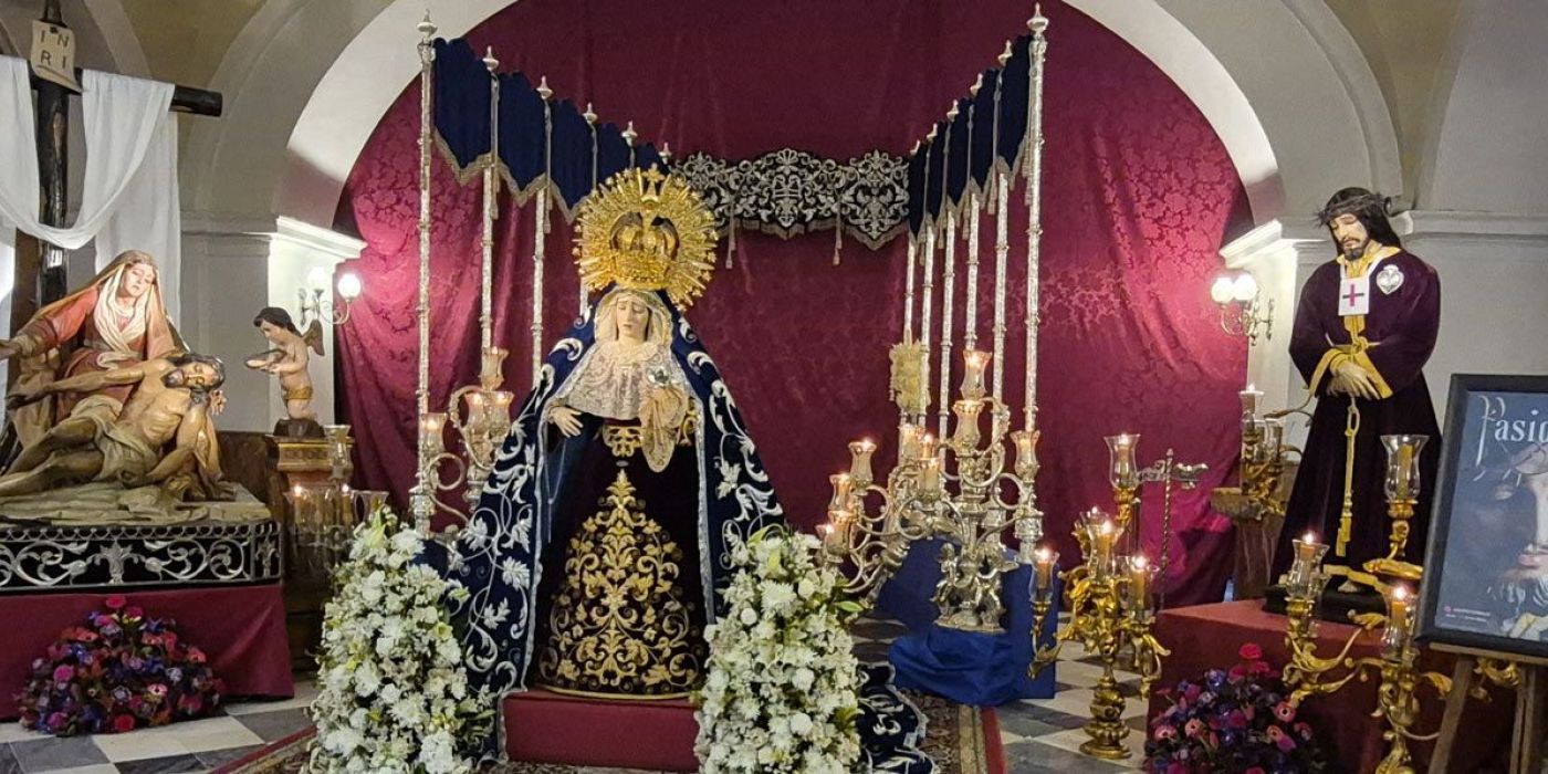 La Cofradía Franciscana de Pasión celebra con fervor sus Solemnes Cultos de Cuaresma