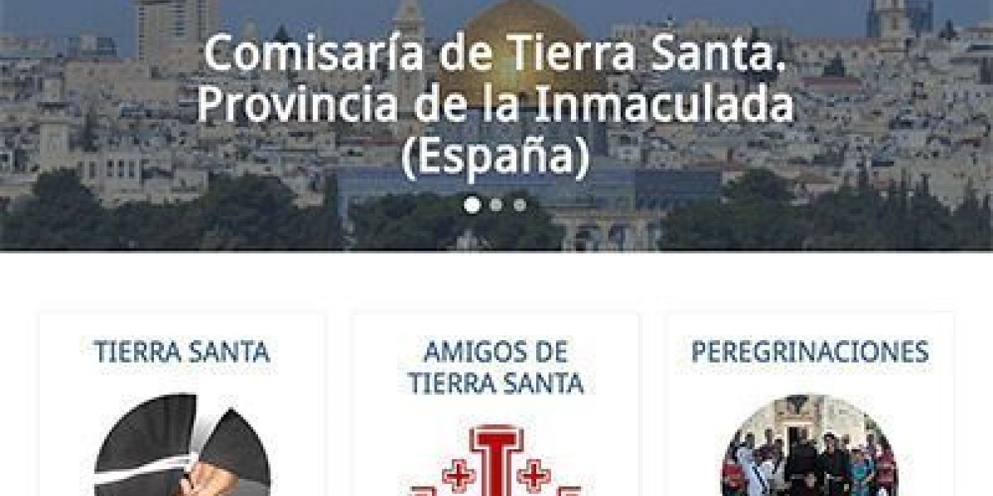 Comisaría Tierra Santa, nueva WEB.