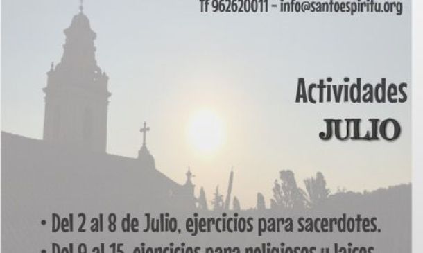 Actividades. Monasterio Santo Espíritu del Monte.