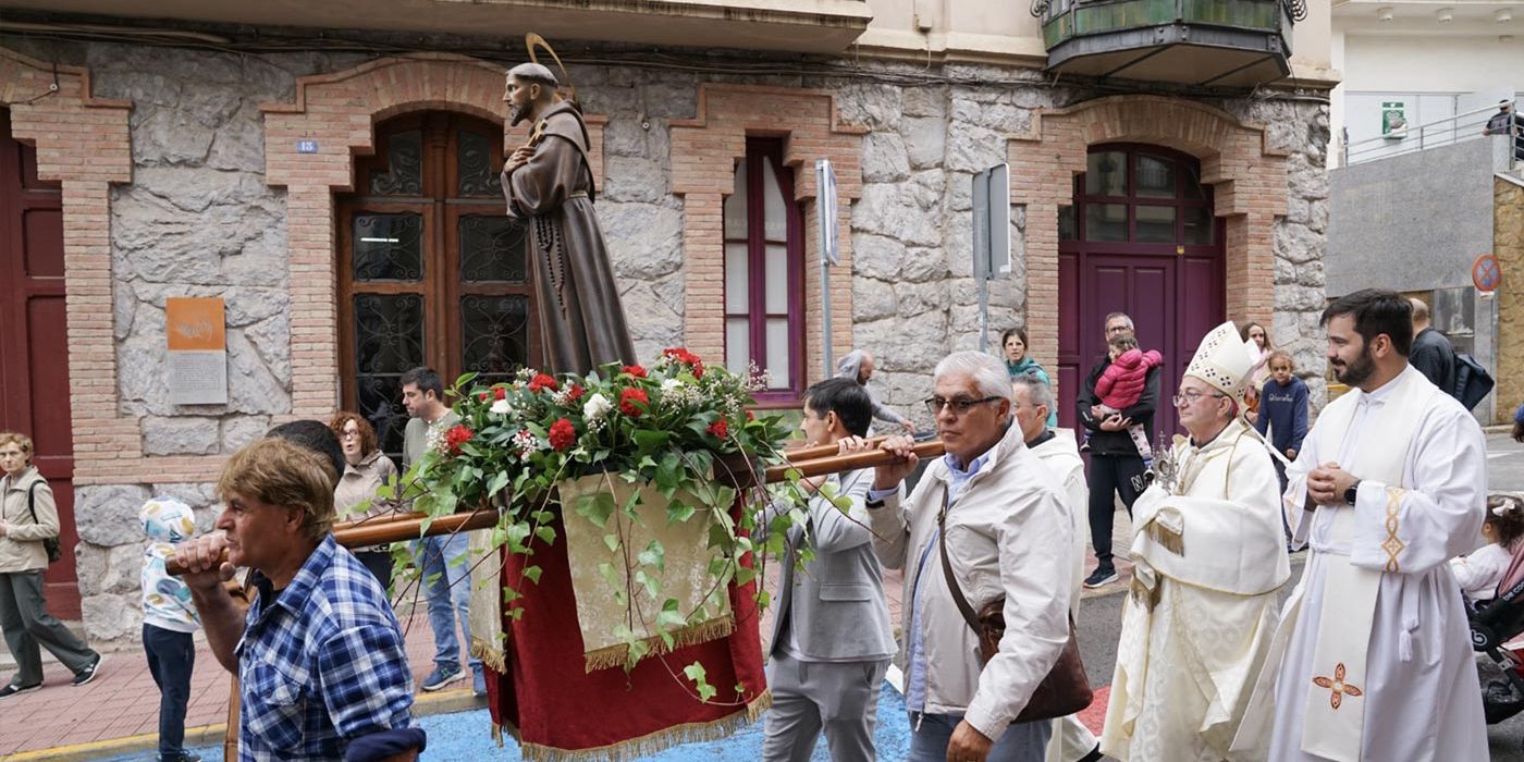 Berga celebra 800 años de presencia franciscana