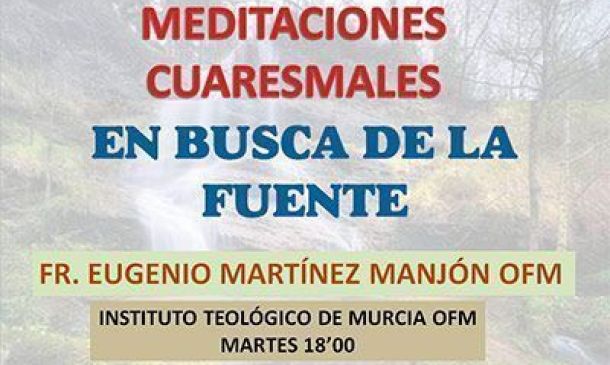 Charlas Cuaremales en el Instituto Teológico de Murcia OFM