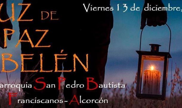 La luz de la Paz de Belén. Alcorcón - Madrid