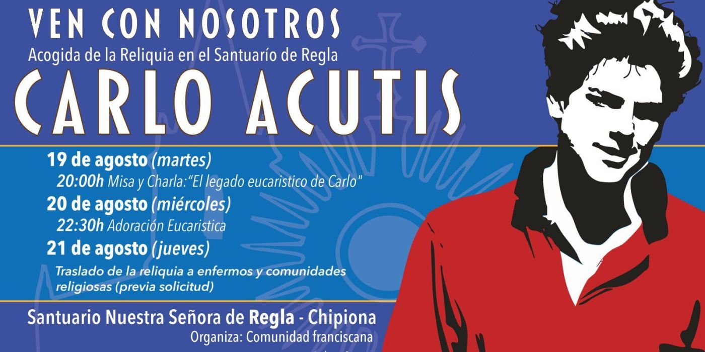 Agosto en el Santuario de Regla: encuentro con la reliquia del beato Carlo Acutis