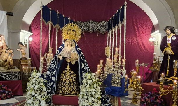 La Cofradía Franciscana de Pasión celebra con fervor sus Solemnes Cultos de Cuaresma