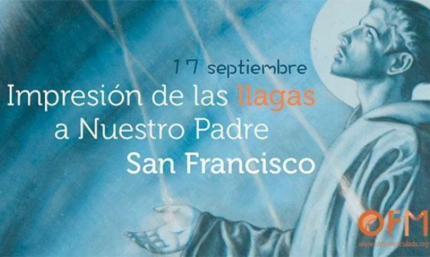 Impresión de las llagas de Nuestro Padre San Francisco
