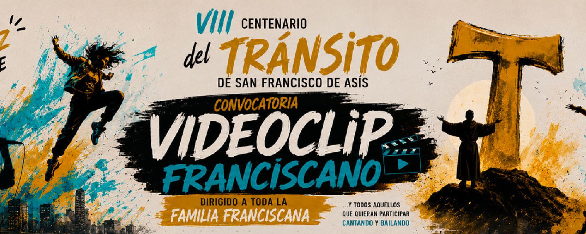 ¿Te vienes? Buscamos a toda la Familia Franciscana para un videoclip inolvidable